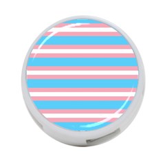 Trans Flag Stripes 4-port Usb Hub (one Side) by WetdryvacsLair