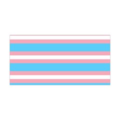 Trans Flag Stripes Yoga Headband