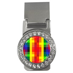 Pride Plaid Money Clips (cz)  by WetdryvacsLair