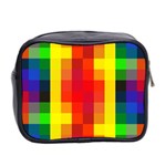 Pride Plaid Mini Toiletries Bag (Two Sides) Back