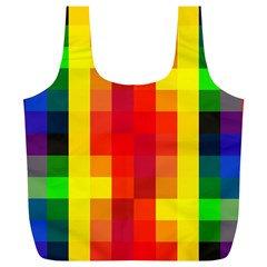 Pride Plaid Full Print Recycle Bag (xl) by WetdryvacsLair