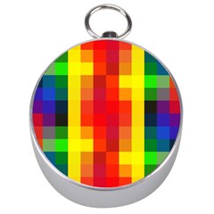 Pride Plaid Silver Compasses by WetdryvacsLair