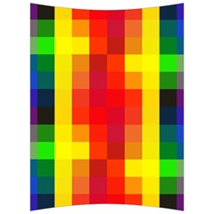 Pride Plaid Back Support Cushion by WetdryvacsLair