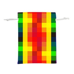 Pride Plaid Lightweight Drawstring Pouch (l) by WetdryvacsLair