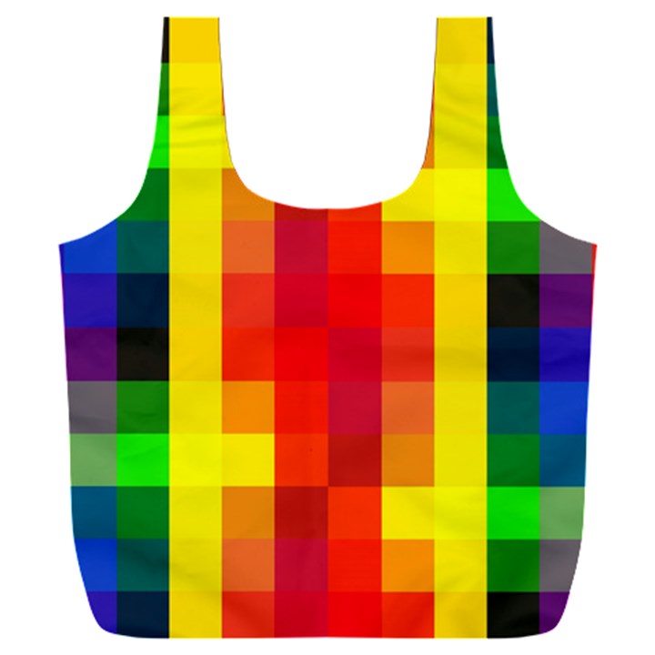 Pride Plaid Full Print Recycle Bag (XXXL)