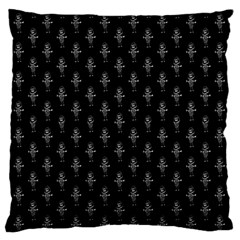 Sketchy Style Funny Skeletons Motif Drawing Standard Flano Cushion Case (one Side) by dflcprintsclothing