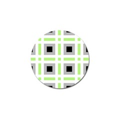 Agender Flag Plaid Golf Ball Marker by WetdryvacsLair