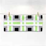 Agender Flag Plaid Hand Towel Front