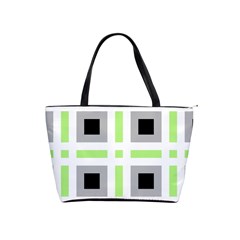 Agender Flag Plaid Classic Shoulder Handbag by WetdryvacsLair