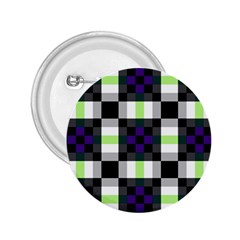 Agender Flag Plaid With Difference 2 25  Buttons by WetdryvacsLair