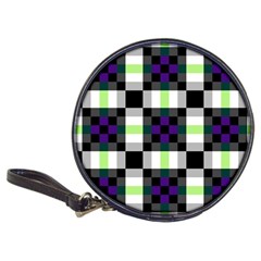 Agender Flag Plaid With Difference Classic 20-cd Wallets by WetdryvacsLair