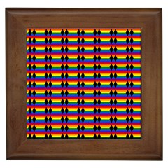 Double Black Diamond Pride Bar Framed Tile by WetdryvacsLair