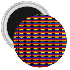 Double Black Diamond Pride Bar 3  Magnets by WetdryvacsLair