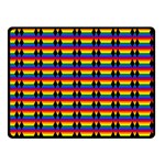 Double Black Diamond Pride Bar Double Sided Fleece Blanket (Small)  45 x34  Blanket Front