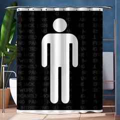 A Wordsearch For Our Times Shower Curtain 60  X 72  (medium)  by WetdryvacsLair