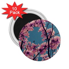 Colorful Floral Leaves Photo 2 25  Magnets (10 Pack) 