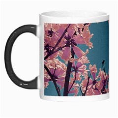 Colorful Floral Leaves Photo Morph Mug