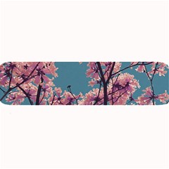 Colorful Floral Leaves Photo Large Bar Mats