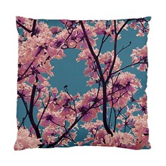 Colorful Floral Leaves Photo Standard Cushion Case (one Side)