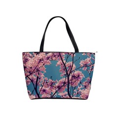 Colorful Floral Leaves Photo Classic Shoulder Handbag by dflcprintsclothing