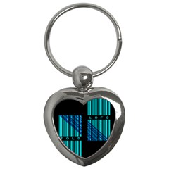 Folding For Science Key Chain (heart) by WetdryvacsLair