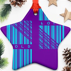 Fold At Home Folding Ornament (star)