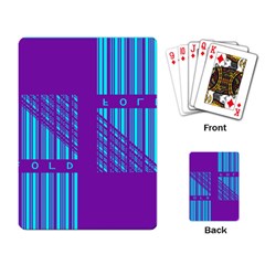 Fold At Home Folding Playing Cards Single Design (rectangle) by WetdryvacsLair