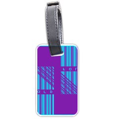 Fold At Home Folding Luggage Tag (one Side) by WetdryvacsLair