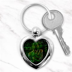 Stp 0111 Cross And Cross Key Chain (heart) by WetdryvacsLair