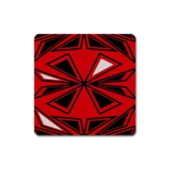 Abstract Pattern Geometric Backgrounds   Square Magnet by Eskimos