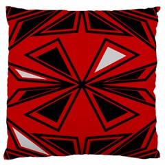 Abstract Pattern Geometric Backgrounds   Standard Flano Cushion Case (one Side) by Eskimos