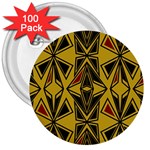 Abstract pattern geometric backgrounds   3  Buttons (100 pack)  Front