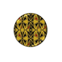 Abstract Pattern Geometric Backgrounds   Hat Clip Ball Marker by Eskimos