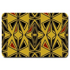 Abstract Pattern Geometric Backgrounds   Large Doormat  by Eskimos