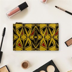 Abstract Pattern Geometric Backgrounds   Cosmetic Bag (small) by Eskimos