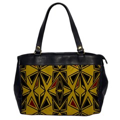 Abstract Pattern Geometric Backgrounds   Oversize Office Handbag by Eskimos