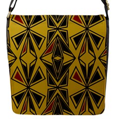 Abstract Pattern Geometric Backgrounds   Flap Closure Messenger Bag (s) by Eskimos