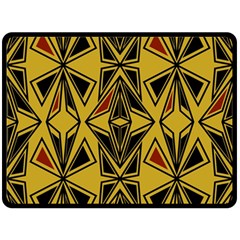 Abstract Pattern Geometric Backgrounds   Double Sided Fleece Blanket (large)  by Eskimos