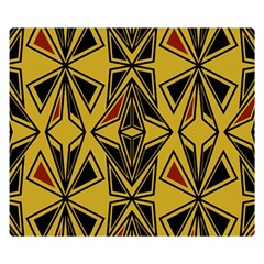 Abstract Pattern Geometric Backgrounds   Double Sided Flano Blanket (small)  by Eskimos