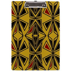 Abstract Pattern Geometric Backgrounds   A4 Clipboard by Eskimos