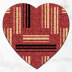 Abstract Pattern Geometric Backgrounds   Jigsaw Puzzle (heart) by Eskimos