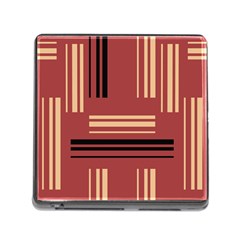 Abstract Pattern Geometric Backgrounds   Memory Card Reader (square 5 Slot) by Eskimos