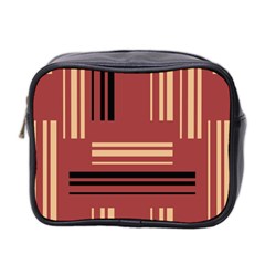 Abstract Pattern Geometric Backgrounds   Mini Toiletries Bag (two Sides) by Eskimos