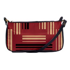 Abstract Pattern Geometric Backgrounds   Shoulder Clutch Bag by Eskimos