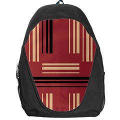 Abstract Pattern Geometric Backgrounds   Backpack Bag by Eskimos