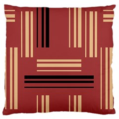 Abstract Pattern Geometric Backgrounds   Standard Flano Cushion Case (one Side) by Eskimos