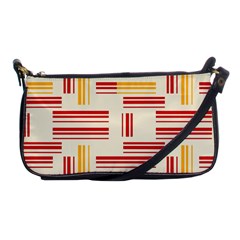 Abstract Pattern Geometric Backgrounds   Shoulder Clutch Bag by Eskimos