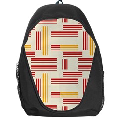 Abstract Pattern Geometric Backgrounds   Backpack Bag by Eskimos