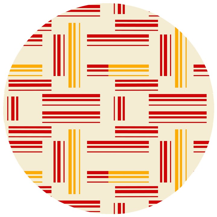 Abstract pattern geometric backgrounds   Wooden Puzzle Round