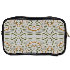 Folk Flowers Print Floral Pattern Ethnic Art Toiletries Bag (one Side) by Eskimos